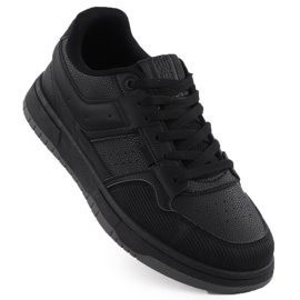 Herren Sportschuhe Black Big Star SS174005 schwarz