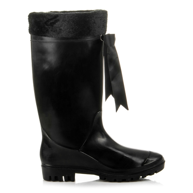 Hohe Stiefel mit Isolierung schwarz