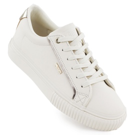 Frauen -Sneaker mit Eco -Leder Big Star SS274027 beige