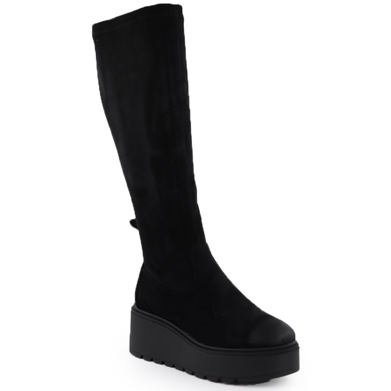 Frauenstiefel auf Keilen Black Vinceza 58342