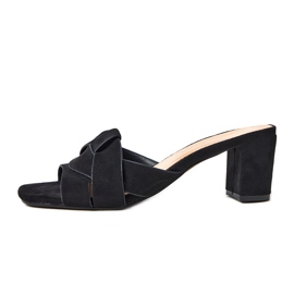 Black Classic Flip Flops auf dem Risana Ekozamszu Post schwarz