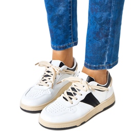 Marcella -Sneakers für weiße und weiße Frauen