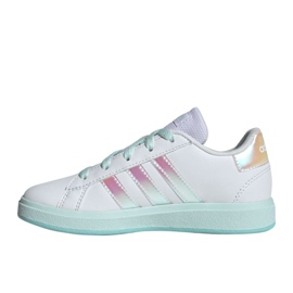 Adidas Grand Court Lifestyle Lace Tennis Jr Jr6097 Schuhe weiß