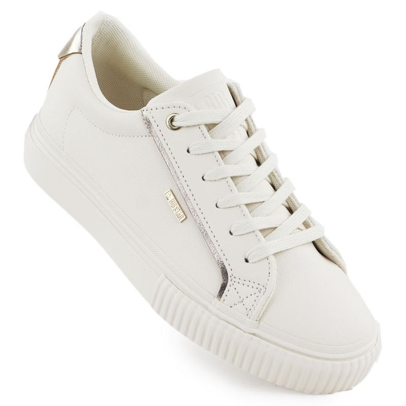 Big Star Eco -Leder -Sneaker in SS274027 INT2164B weiß