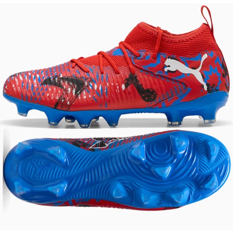 Puma Future 8 Match-Spielmacher JR FG/AG 108750-01 Schuhe rot