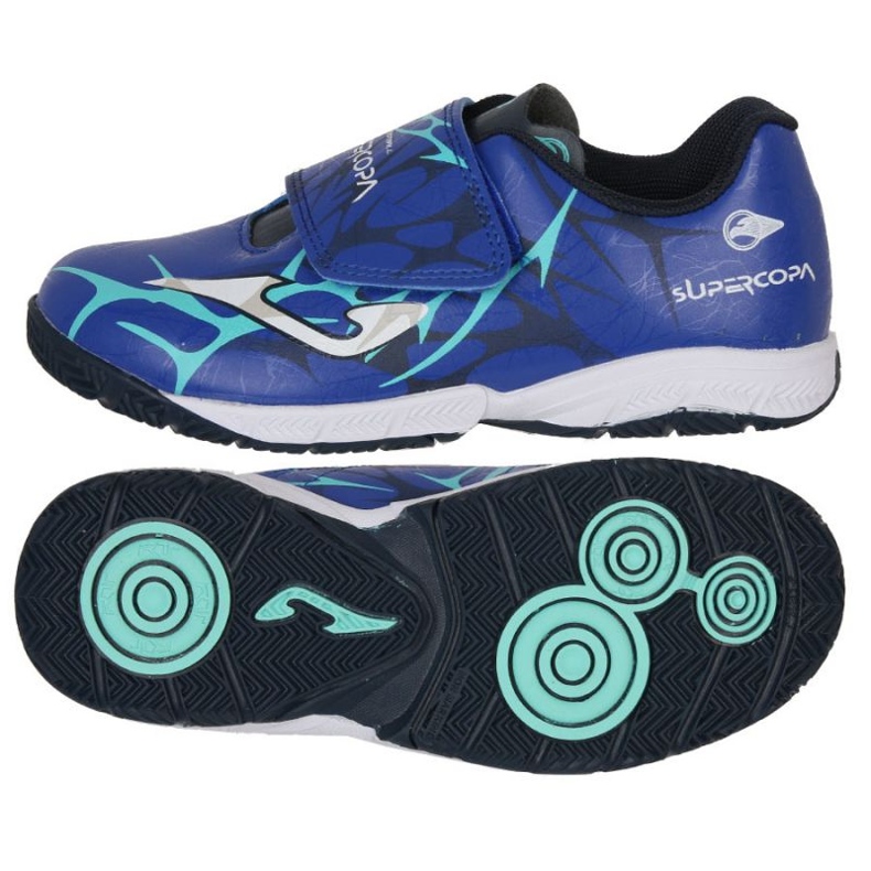Joma Super Copa JR 2409 in JR SCJW2504inv Schuhe blau