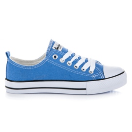 American Club Blaue Turnschuhe