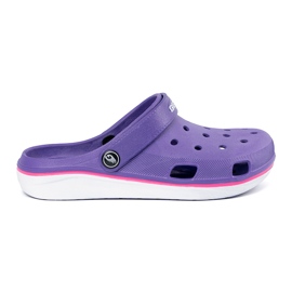 Shelvt Lila Crocs -Schuhe