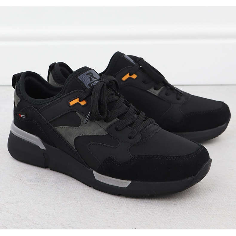 Wasserdichte Sportschuhe Schwarz Rieker U1403-01