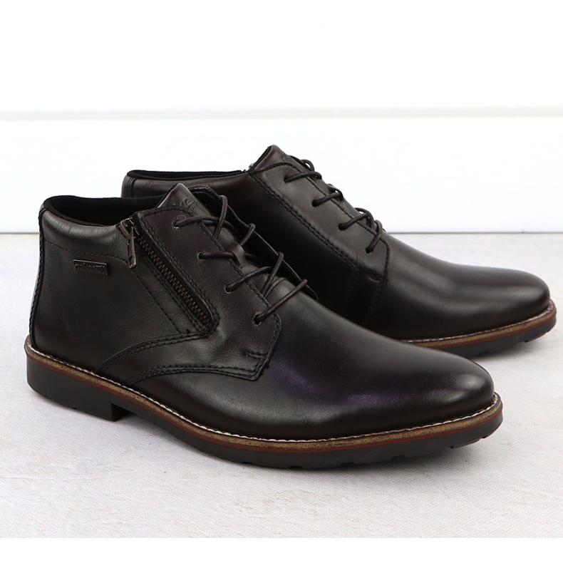 Leder wasserdichte Männer nicht isoliert brauner Rieker 15324-25