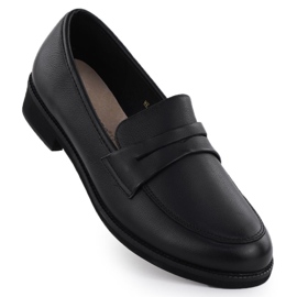LORDS Leder-Slipper Black Sergio Leone MK25112-S