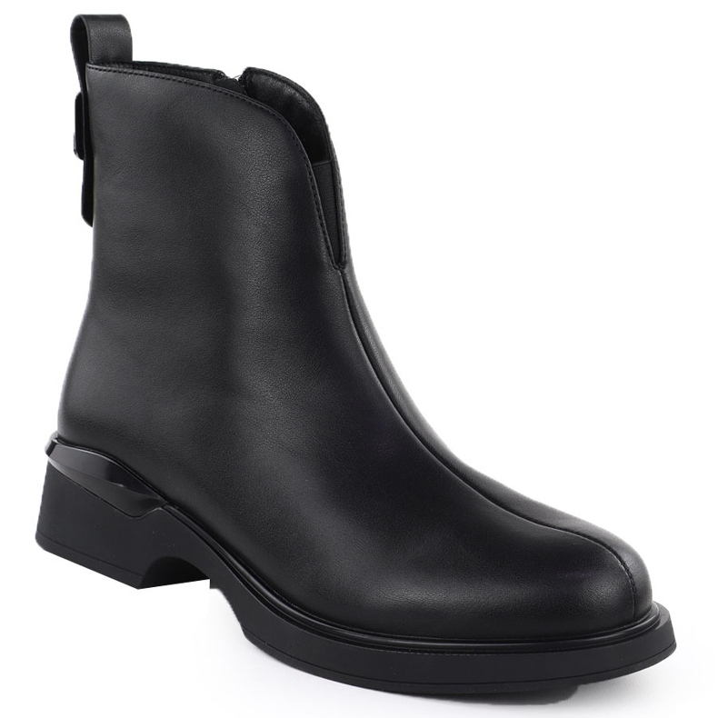 Damen Lederstiefel Isolierte schwarze T.Sokolski Z25-36