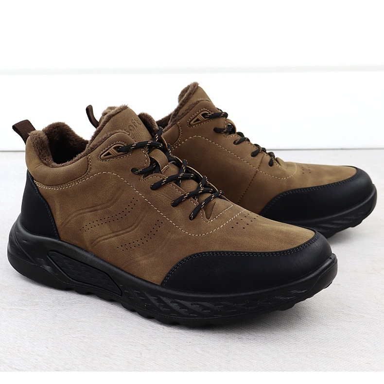 Männer isoliertes Camel unisoft 25mn16-9275 Stiefel