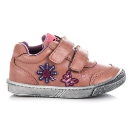 American Club Turnschuhe in Blumen rosa