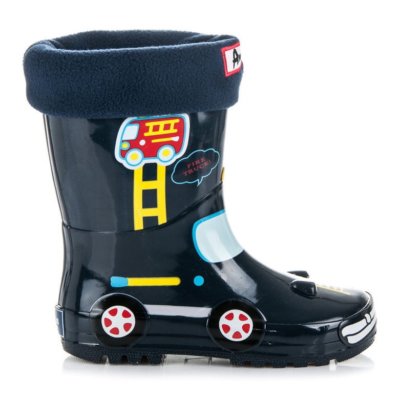 American Club Gummistiefel für einen Jungen blau