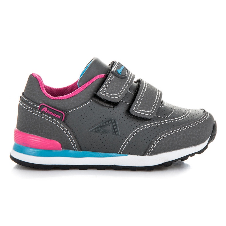 American Club Klett-Turnschuhe grau