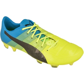 Puma evoPOWER 1.3 Fg M 10352401 Fußballschuhe mehrfarbig gelb