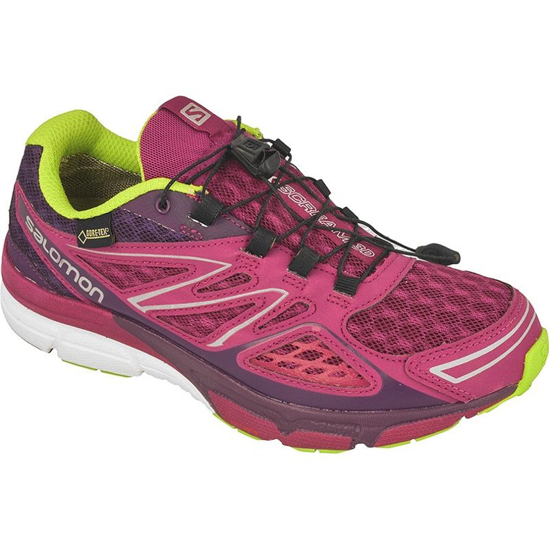 Laufschuhe Salomon X-Sceream 3D GTX W L37596400 violett