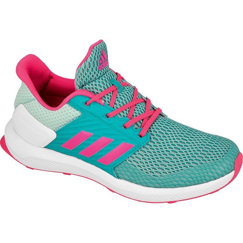 Adidas RapidaRun K Jr BA7873 Schuhe rosa grün