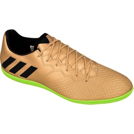 Hallenschuhe adidas Messi 16.3 In M BA9853 golden golden