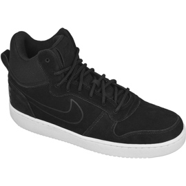 Schuhe Nike Sportswear Court Borough Mitte Premium M 844884-007 schwarz