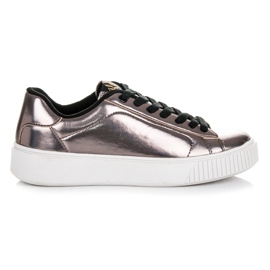 Kylie Turnschuhe auf der Plattform rosa