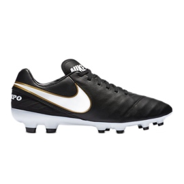 Nike Tiempo Mystic V Fg Fußballschuhe schwarz schwarz