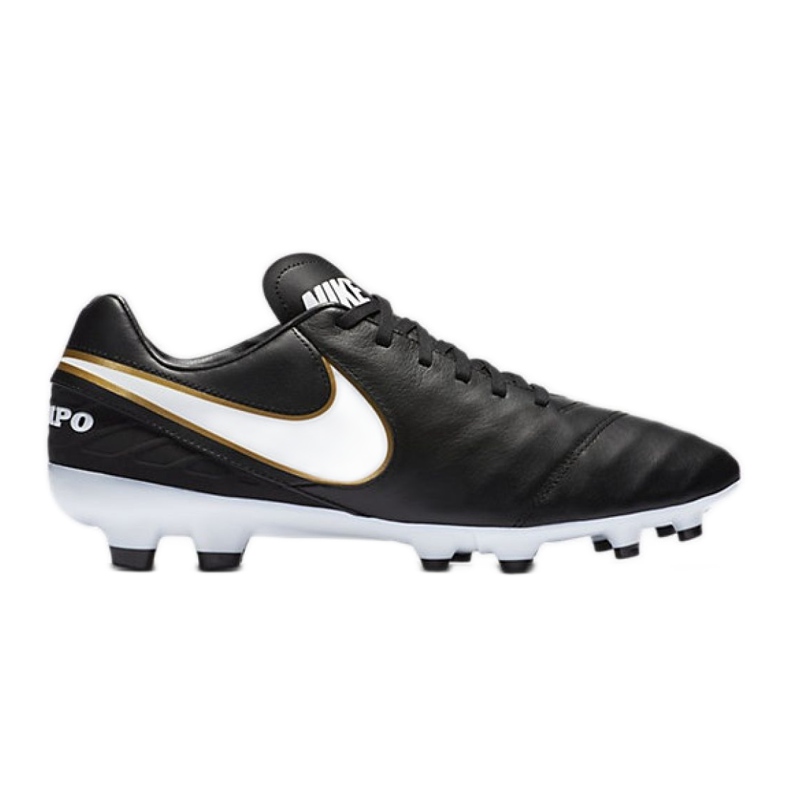 Nike Tiempo Mystic V Fg Fußballschuhe schwarz schwarz