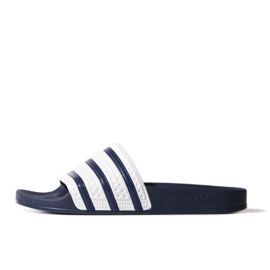 Adidas Originals Adilette M G16220 Hausschuhe weiß marineblau