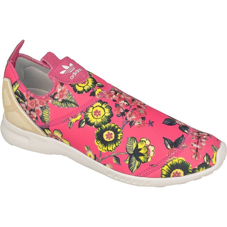 Schuhe adidas ORIGINALS ZX Flux ADV Smooth Slip On W S78960 mehrfarbig rosa