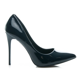 Vices Klassische High Heels blau
