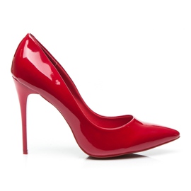 Vices Klassische High Heels rot