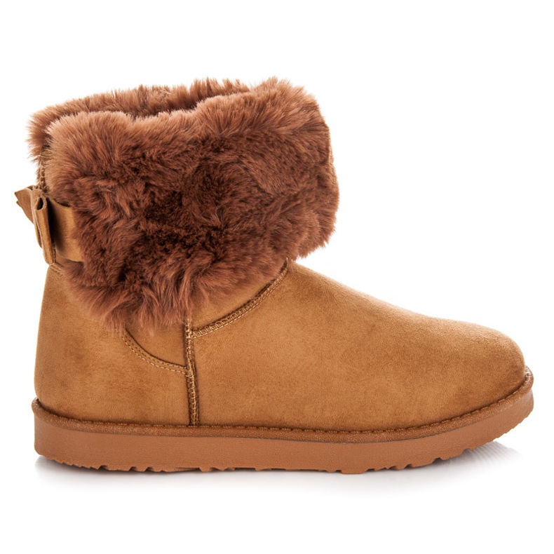 Kylie Mukluki mit Schleife braun