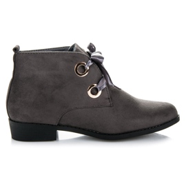 Sergio Todzi Wildleder niedrige Stiefel grau