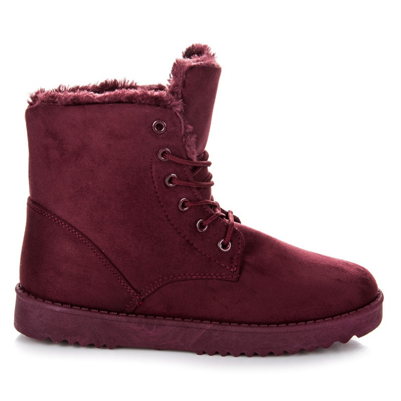 Seastar Wildleder-Trapper rot