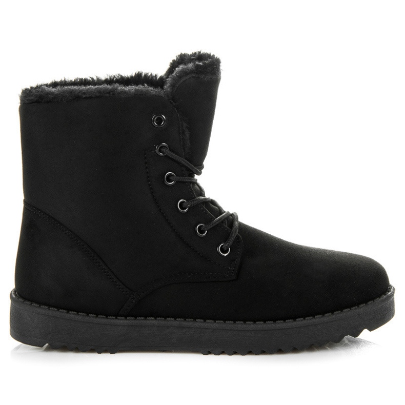 Seastar Wildleder-Trapper schwarz