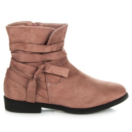 Seastar Stiefeletten aus Wildleder rosa