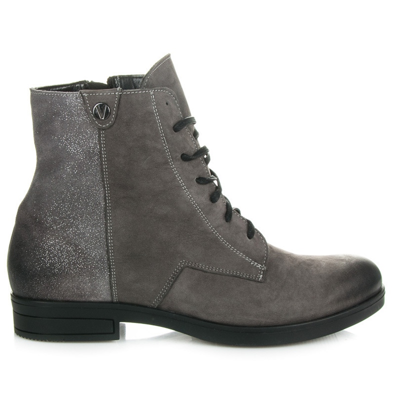 Vinceza Lederarbeiter grau