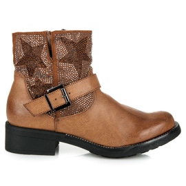 Kylie Rockstiefel braun