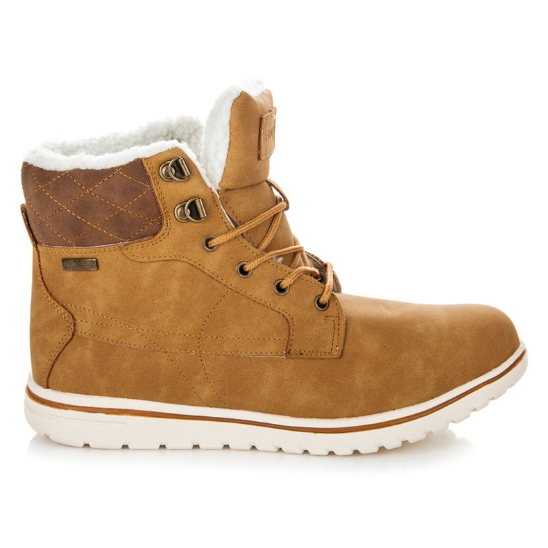 Mckeylor Trapper mit Lammfellmantel braun