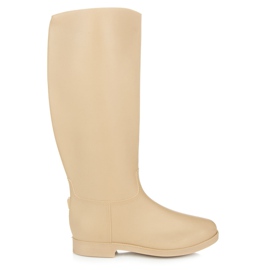 Galoschen mit Reißverschluss braun