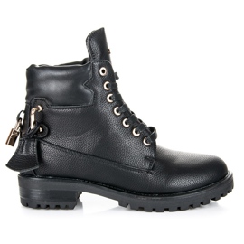 Vices New Collection Stilvolle Trapper schwarz