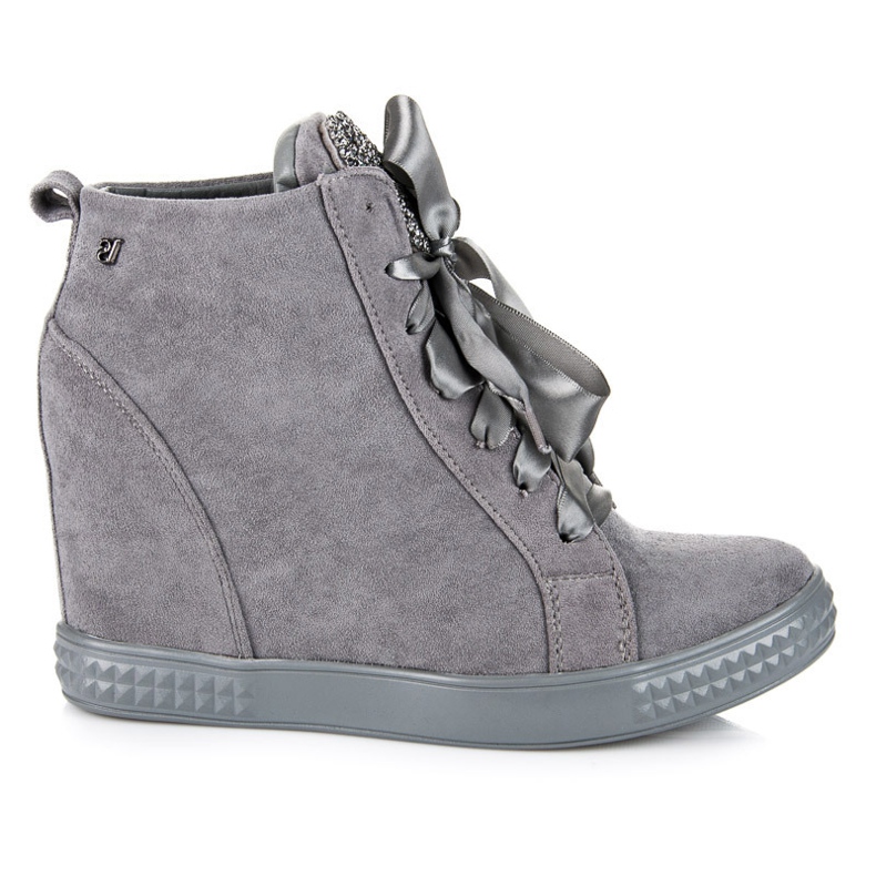 Vices New Collection Turnschuhe Mit Einem Band Gebunden grau