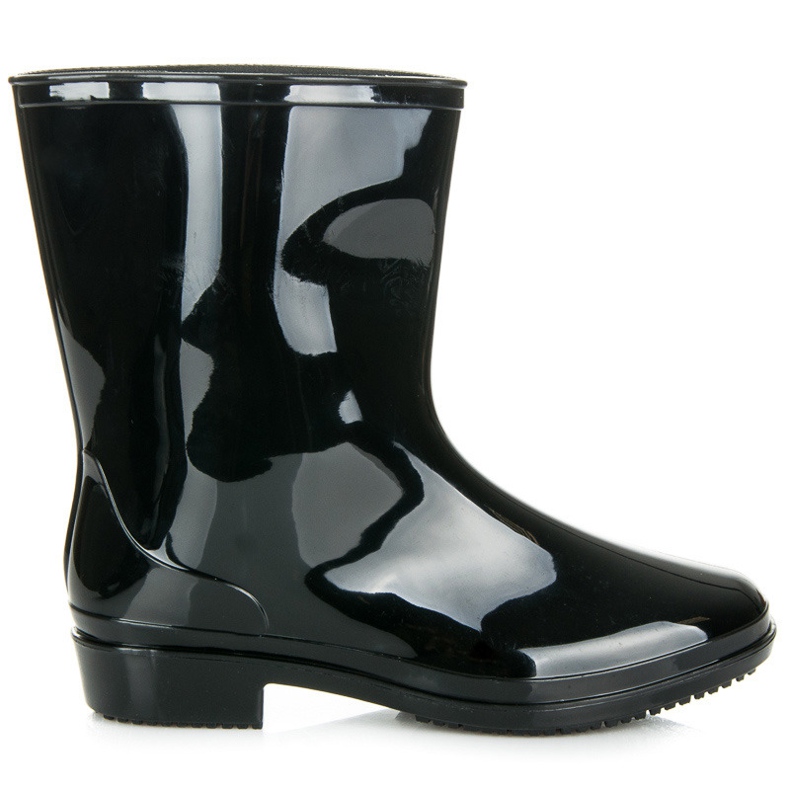 PA1 Lackierte Galoschen schwarz