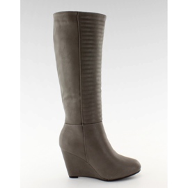 Steppstiefeloberteil BL3575 grau braun mehrfarbig