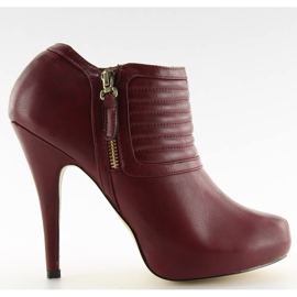 Stiefel auf der Plattform 200-80 Rot mehrfarbig