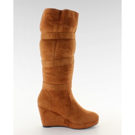 Platform Heels TE830-7Y Kamel mehrfarbig