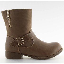 Stiefel mit einer B305 Khaki Schnalle