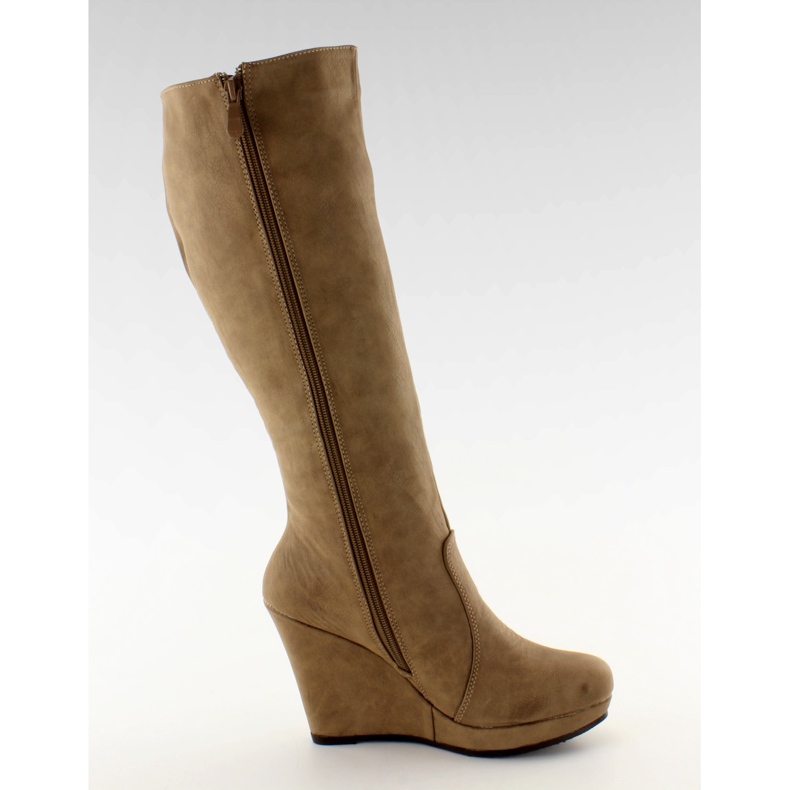 Keilstiefel 9515 khaki