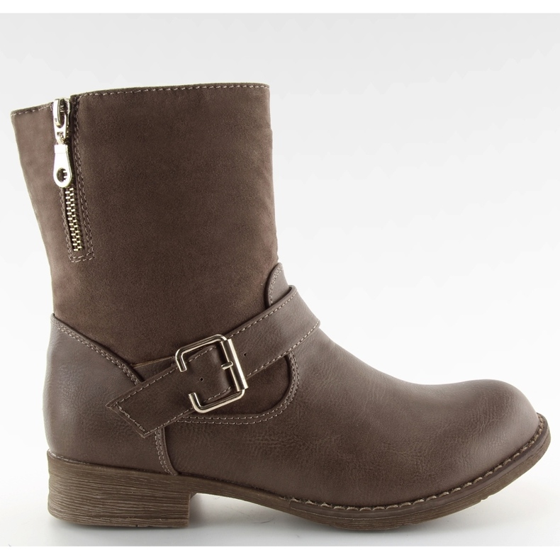 W57 Khaki Wildlederstiefel